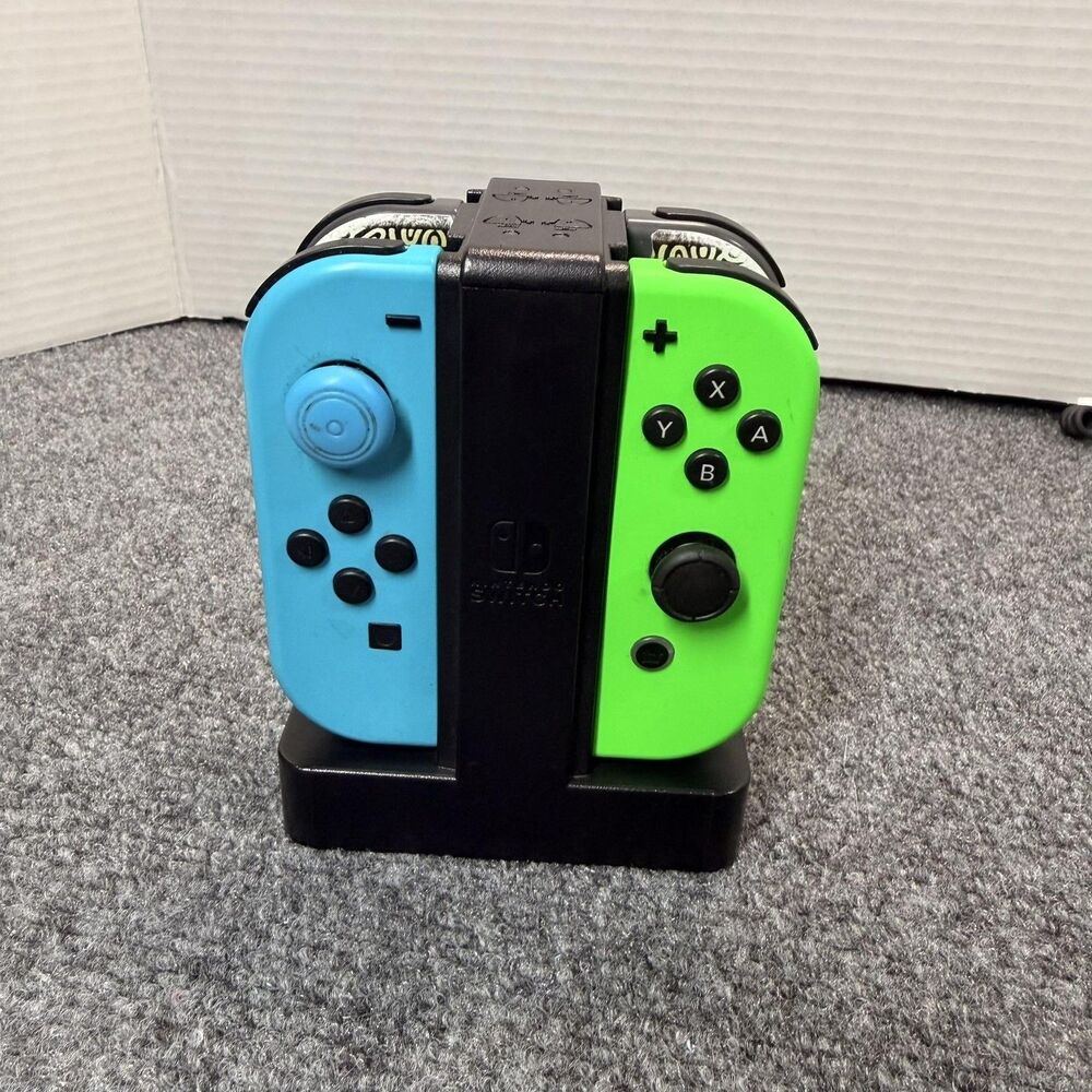 PowerA Controller Charging Dock Stand Nintendo Switch Black USB 1501406-01